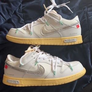 Off White Nike Dunk Low Lot 1 of 50